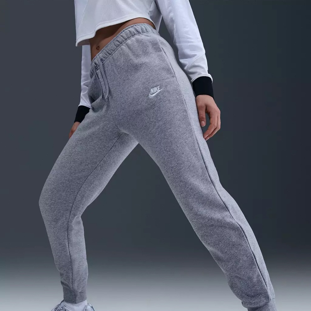 Nike Gray Sweatpants Elastic Cuffed Joggers